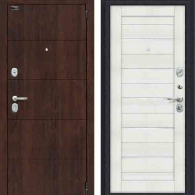 Двери входные Porta S 4. П22 Almon 28/Bianco Veralinga