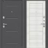 Двери входные Porta S 104. П22 Антик Серебро/Bianco Veralinga